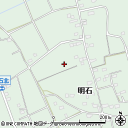 茨城県鹿嶋市明石周辺の地図