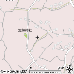 茨城県稲敷郡美浦村興津1194-3周辺の地図