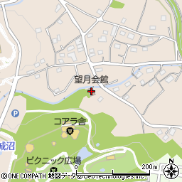 望月会館周辺の地図