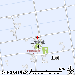 埼玉県春日部市上柳1717周辺の地図