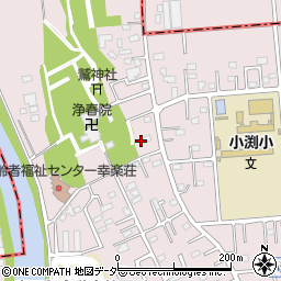 埼玉県春日部市小渕1898周辺の地図