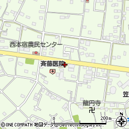 山田米酒店周辺の地図