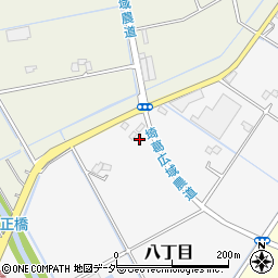 埼玉県春日部市八丁目1344周辺の地図