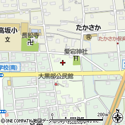 埼玉県東松山市大黒部5周辺の地図