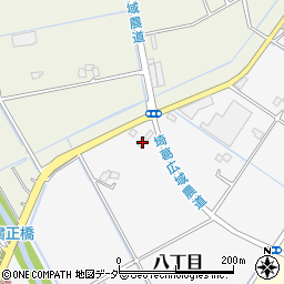 埼玉県春日部市八丁目1353周辺の地図