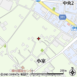 埼玉県北足立郡伊奈町小室9930-2周辺の地図