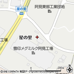 茨城県稲敷郡阿見町星の里25周辺の地図