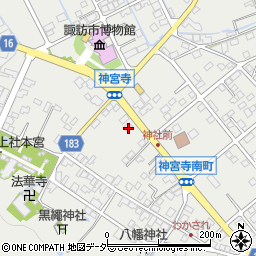 長野県諏訪市中洲749周辺の地図