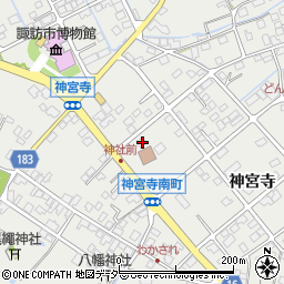 長野県諏訪市中洲730周辺の地図