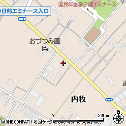 埼玉県春日部市内牧3533周辺の地図