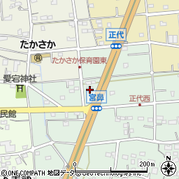 コスモセルフ＆カーケアステーション東松山ＳＳ周辺の地図