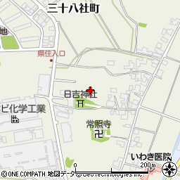 福井県福井市三十八社町34-14周辺の地図