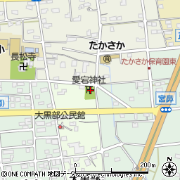 埼玉県東松山市大黒部12周辺の地図