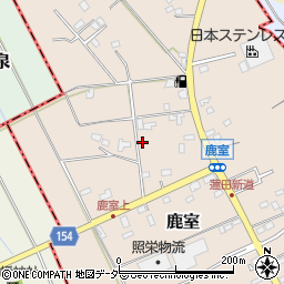 埼玉県さいたま市岩槻区鹿室427-2周辺の地図