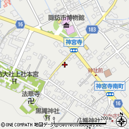 長野県諏訪市中洲763周辺の地図