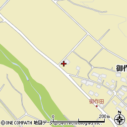 御作田公民館周辺の地図