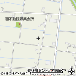 埼玉県春日部市不動院野1250周辺の地図