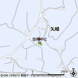 茨城県行方市矢幡1561周辺の地図