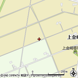 埼玉県春日部市上金崎周辺の地図