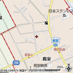 埼玉県さいたま市岩槻区鹿室426周辺の地図
