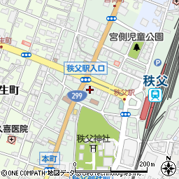 武蔵野銀行横瀬支店 ＡＴＭ周辺の地図