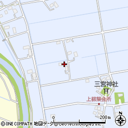 埼玉県春日部市上柳1709周辺の地図