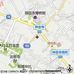 長野県諏訪市中洲756-1周辺の地図
