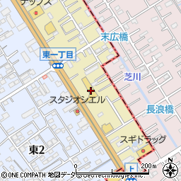 関東マツダ桶川店周辺の地図