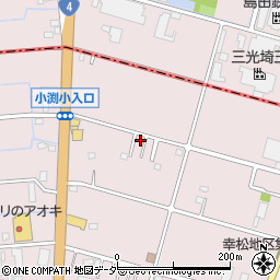埼玉県春日部市小渕710周辺の地図