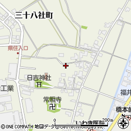 福井県福井市三十八社町7-39周辺の地図