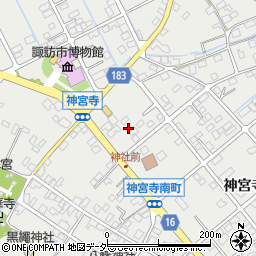長野県諏訪市中洲724周辺の地図