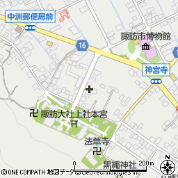 長野県諏訪市中洲199-1周辺の地図
