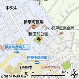 新田前公園周辺の地図