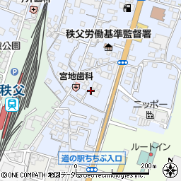 埼玉県秩父市上宮地町22周辺の地図