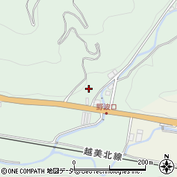 福井県福井市野波町周辺の地図