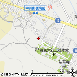長野県諏訪市中洲58周辺の地図