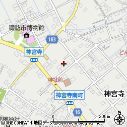 長野県諏訪市中洲721周辺の地図
