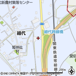 稲葉運送株式会社　谷和原事務所周辺の地図