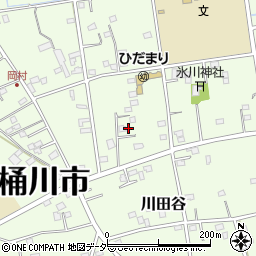 埼玉県桶川市川田谷3807周辺の地図