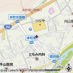 矢沢左官周辺の地図