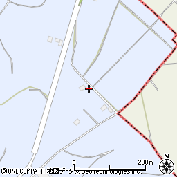茨城県行方市富田814周辺の地図