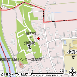 埼玉県春日部市小渕1891-13周辺の地図