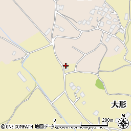 茨城県稲敷郡阿見町大形1598周辺の地図