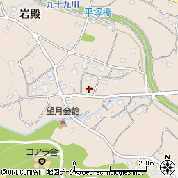 埼玉県東松山市岩殿231周辺の地図
