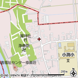 埼玉県春日部市小渕864周辺の地図