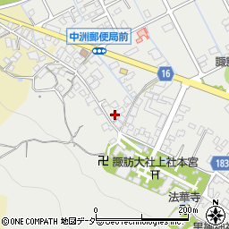 長野県諏訪市中洲128周辺の地図
