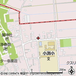 埼玉県春日部市小渕870-1周辺の地図