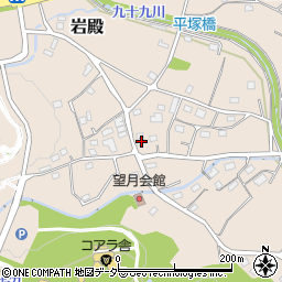 埼玉県東松山市岩殿223周辺の地図