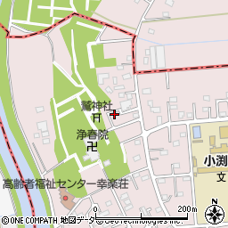 埼玉県春日部市小渕1891周辺の地図