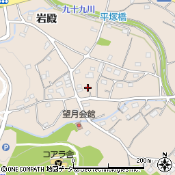 埼玉県東松山市岩殿229周辺の地図